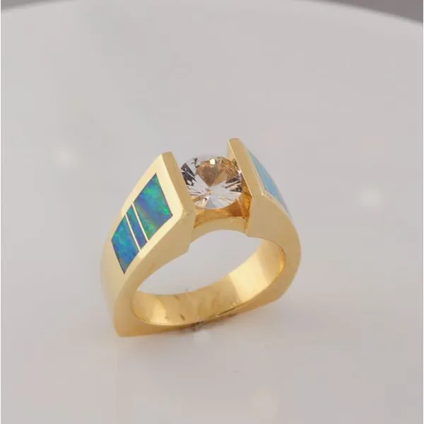 Colored Stone Ring French Designer Jeweler Scottsdale, AZ