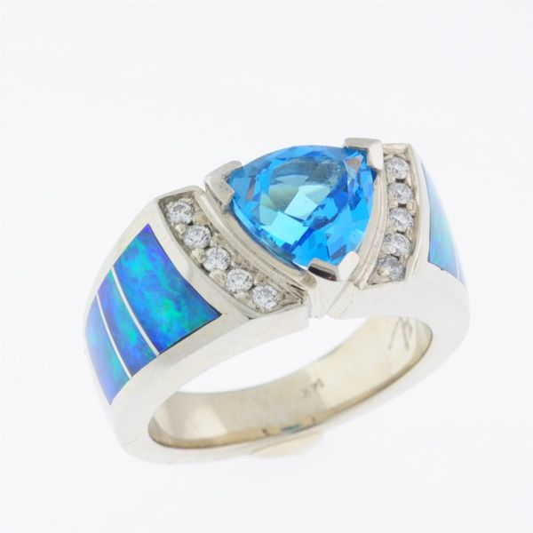 Colored Stone Ring French Designer Jeweler Scottsdale, AZ