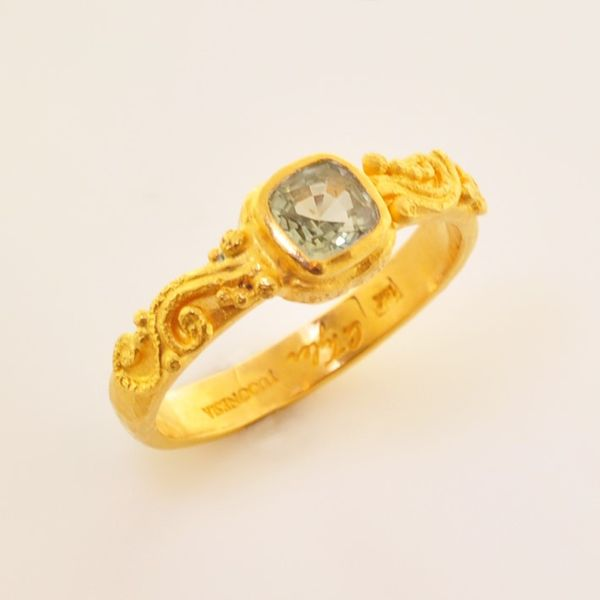 Colored Stone Ring French Designer Jeweler Scottsdale, AZ