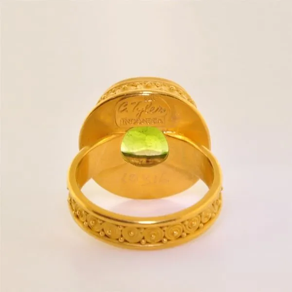 Colored Stone Ring Image 3 French Designer Jeweler Scottsdale, AZ