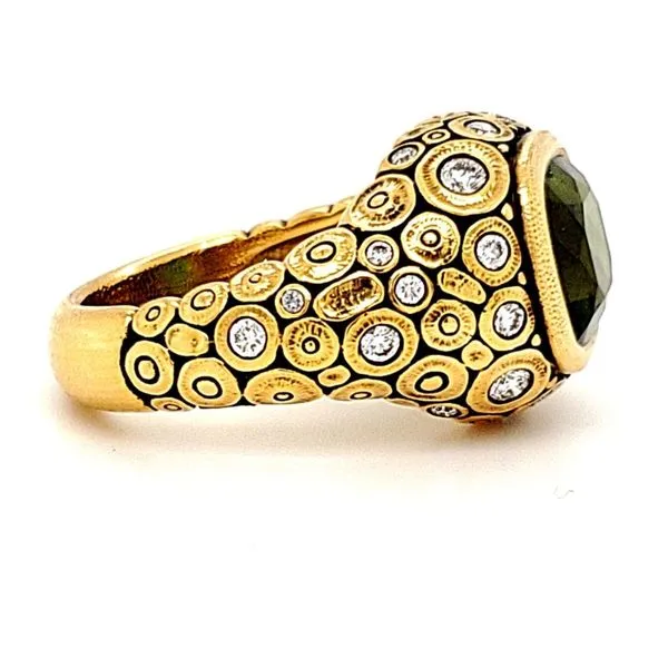Colored Stone Ring Image 4 French Designer Jeweler Scottsdale, AZ