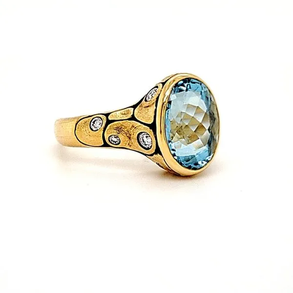 Colored Stone Ring Image 3 French Designer Jeweler Scottsdale, AZ