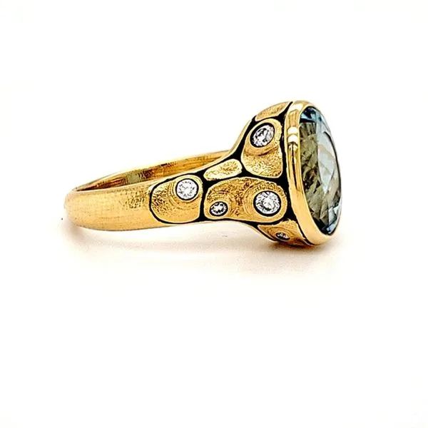 Colored Stone Ring Image 4 French Designer Jeweler Scottsdale, AZ