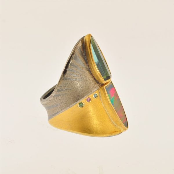 Colored Stone Ring Image 2 French Designer Jeweler Scottsdale, AZ