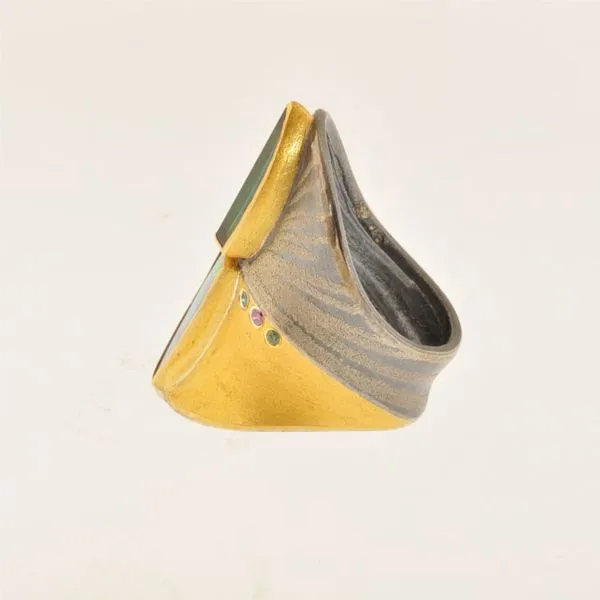 Colored Stone Ring Image 3 French Designer Jeweler Scottsdale, AZ