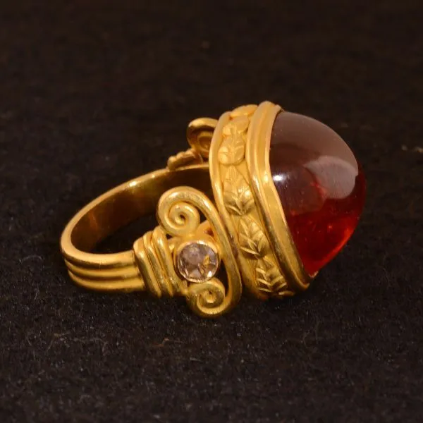 Colored Stone Ring Image 2 French Designer Jeweler Scottsdale, AZ