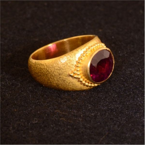 Colored Stone Ring Image 2 French Designer Jeweler Scottsdale, AZ