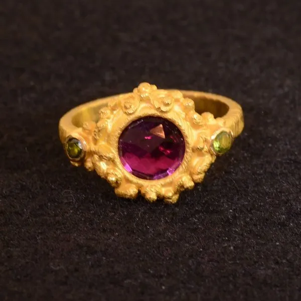 Colored Stone Ring French Designer Jeweler Scottsdale, AZ