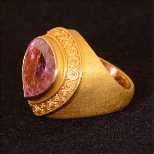 Colored Stone Ring Image 4 French Designer Jeweler Scottsdale, AZ