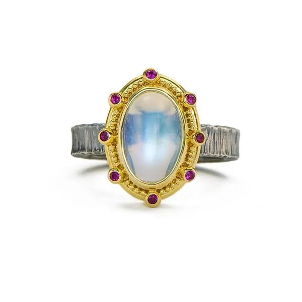 Colored Stone Ring French Designer Jeweler Scottsdale, AZ