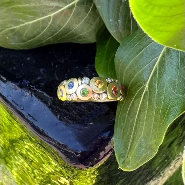 Colored Stone Ring French Designer Jeweler Scottsdale, AZ