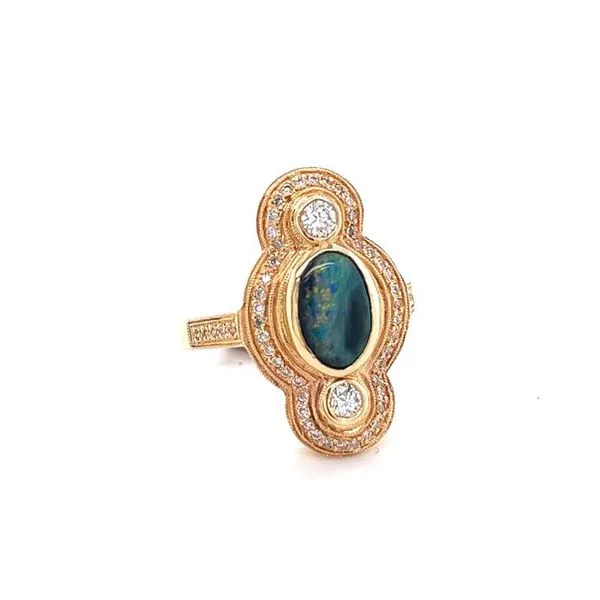 Colored Stone Ring French Designer Jeweler Scottsdale, AZ
