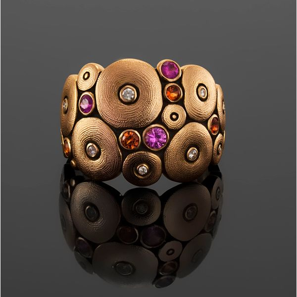 Colored Stone Ring French Designer Jeweler Scottsdale, AZ