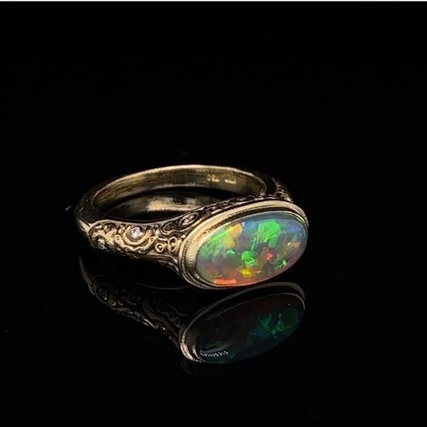 Colored Stone Ring Image 2 French Designer Jeweler Scottsdale, AZ