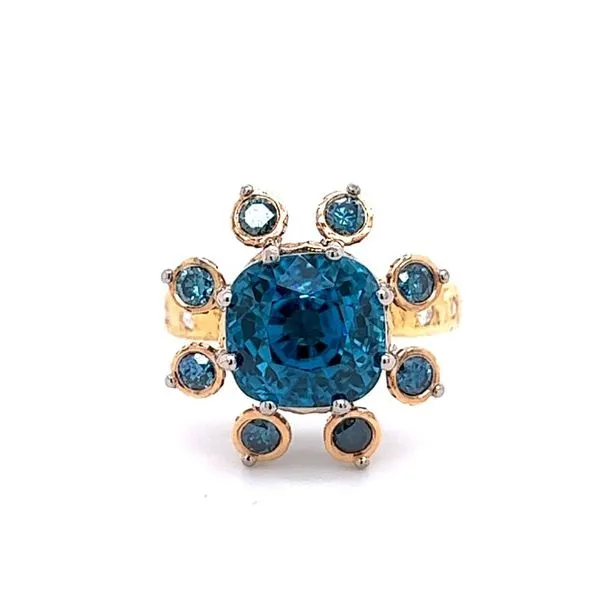 Colored Stone Ring French Designer Jeweler Scottsdale, AZ