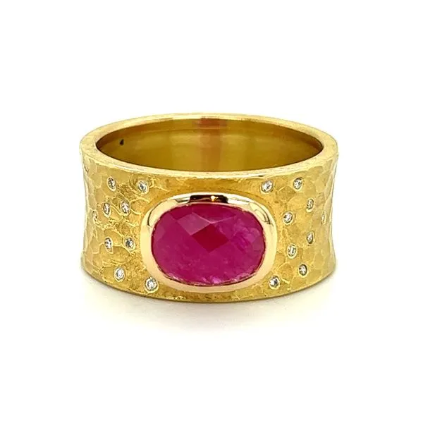 Colored Stone Ring French Designer Jeweler Scottsdale, AZ