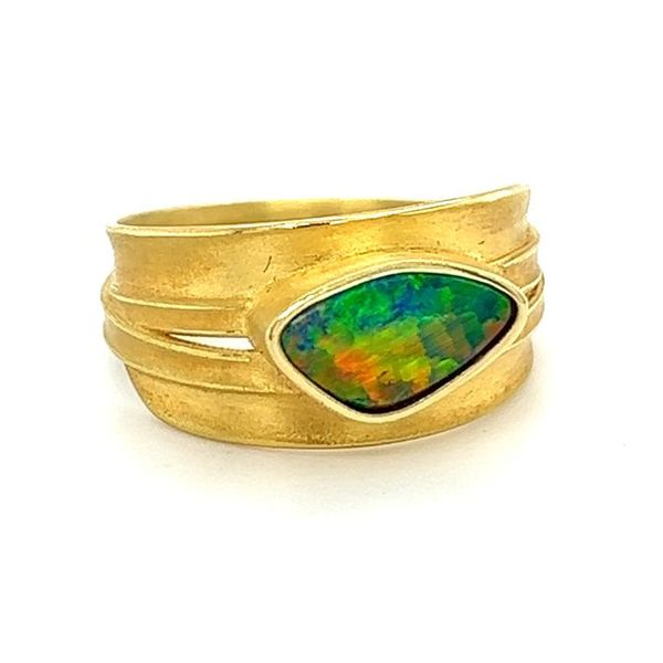 Colored Stone Ring French Designer Jeweler Scottsdale, AZ