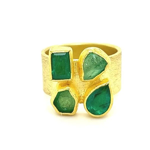 Colored Stone Ring French Designer Jeweler Scottsdale, AZ