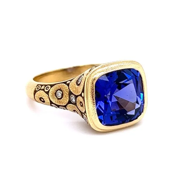 Colored Stone Ring Image 3 French Designer Jeweler Scottsdale, AZ