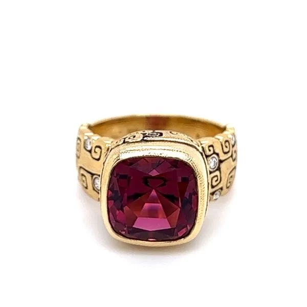 Colored Stone Ring French Designer Jeweler Scottsdale, AZ
