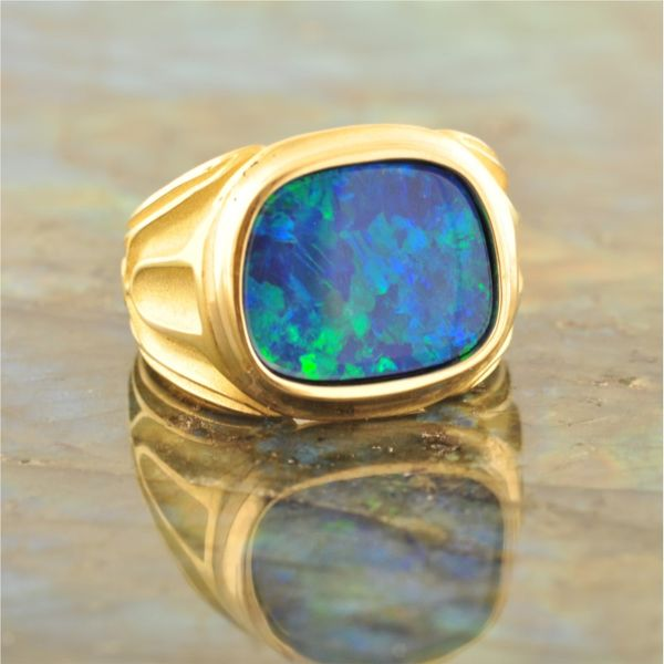 Colored Stone Ring French Designer Jeweler Scottsdale, AZ