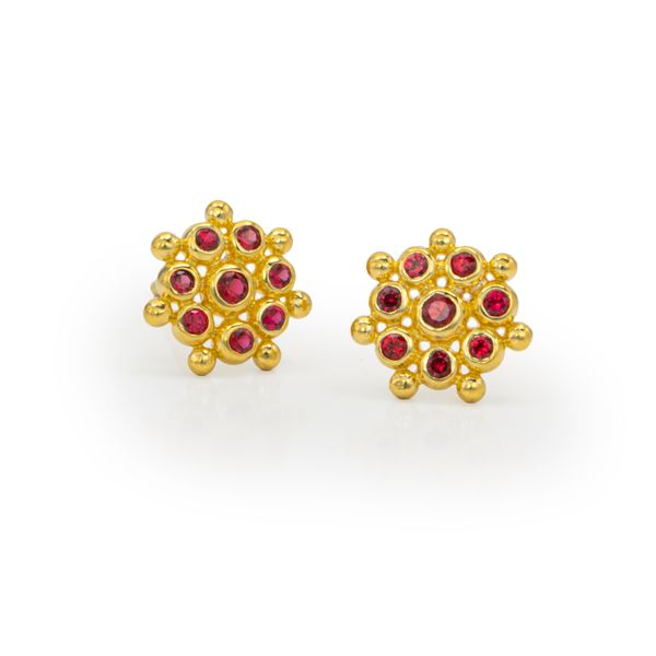 Zaffiro Gold Earrings French Designer Jeweler Scottsdale, AZ
