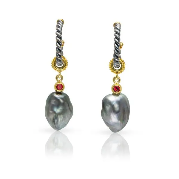 Pearl Earrings French Designer Jeweler Scottsdale, AZ