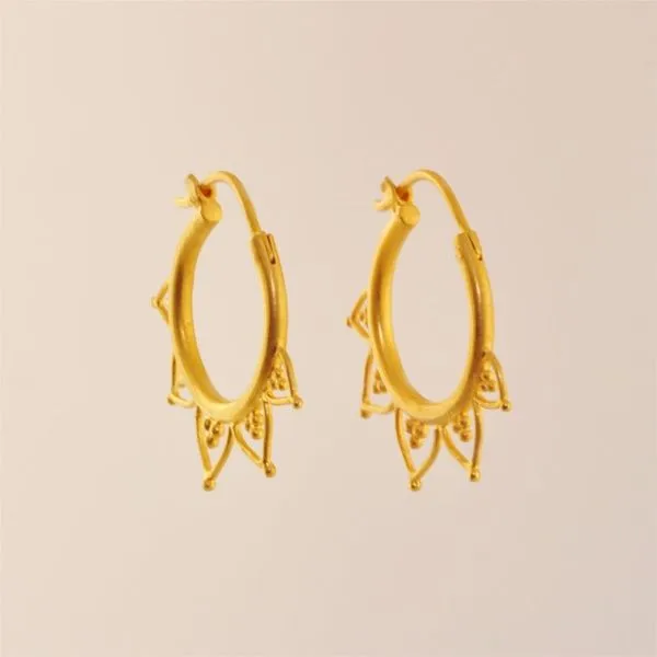 Gold Earrings Image 2 French Designer Jeweler Scottsdale, AZ