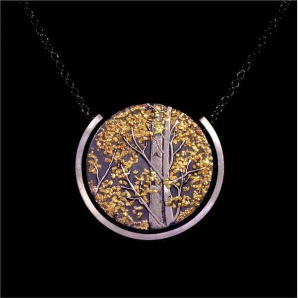 Oxi Silver and Gold Pendants Image 2 French Designer Jeweler Scottsdale, AZ