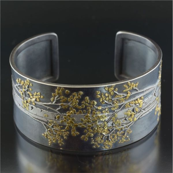 Oxi Silver and Gold Bracelet French Designer Jeweler Scottsdale, AZ