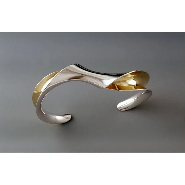 Silver and Gold Bracelet French Designer Jeweler Scottsdale, AZ