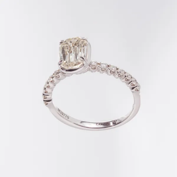 Pave Diamond Engagement Ring Image 3 Frontenac Jewellers Kingston, ON