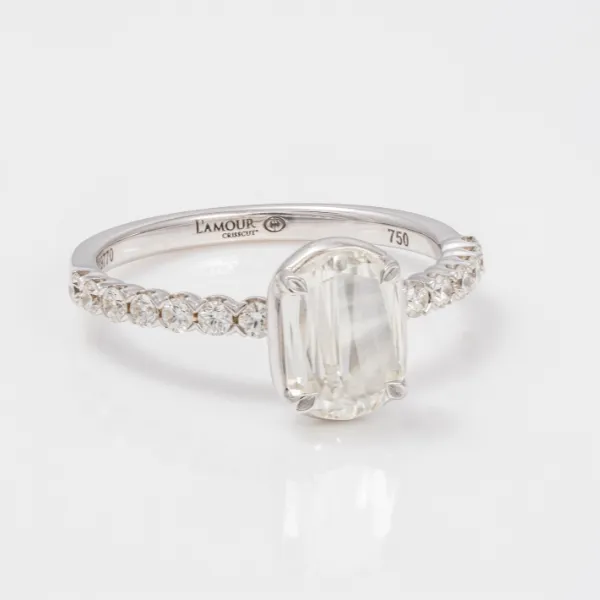 Pave Diamond Engagement Ring Frontenac Jewellers Kingston, ON
