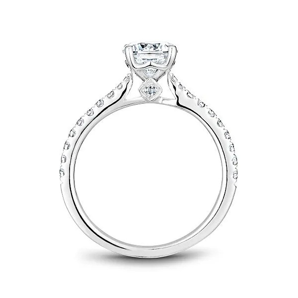 Half Eternity Diamond Engagement Ring Image 2 Frontenac Jewellers Kingston, ON