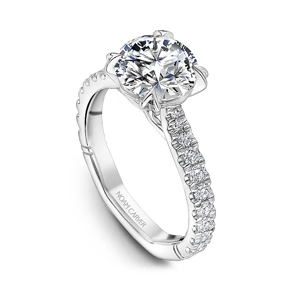 Halo Solitaire Diamond Engagement Ring Frontenac Jewellers Kingston, ON