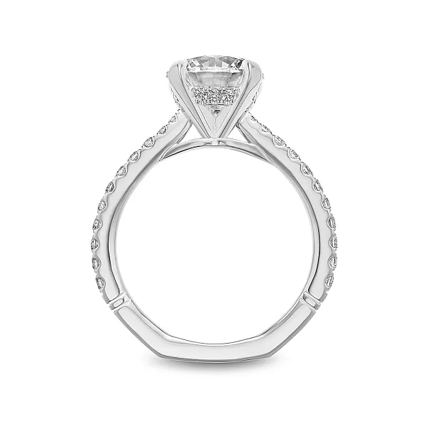 Round Solitaire Diamond Engagement Ring Image 2 Frontenac Jewellers Kingston, ON