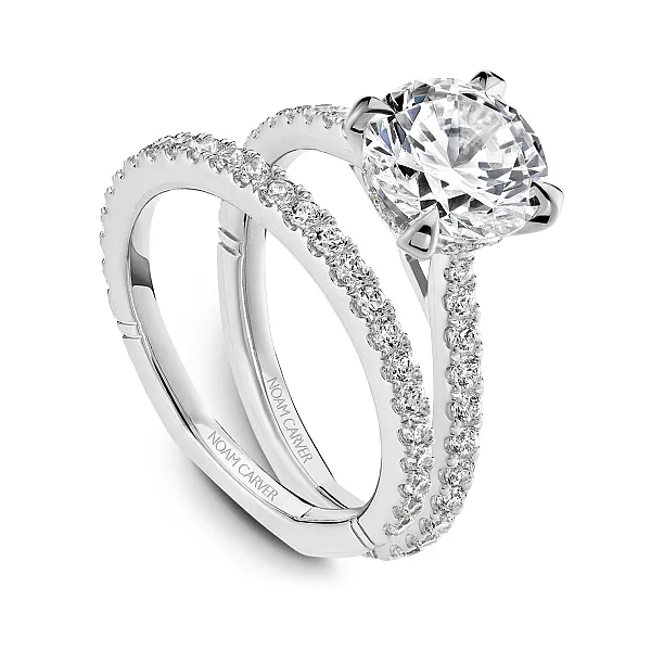 Round Solitaire Diamond Engagement Ring Image 4 Frontenac Jewellers Kingston, ON