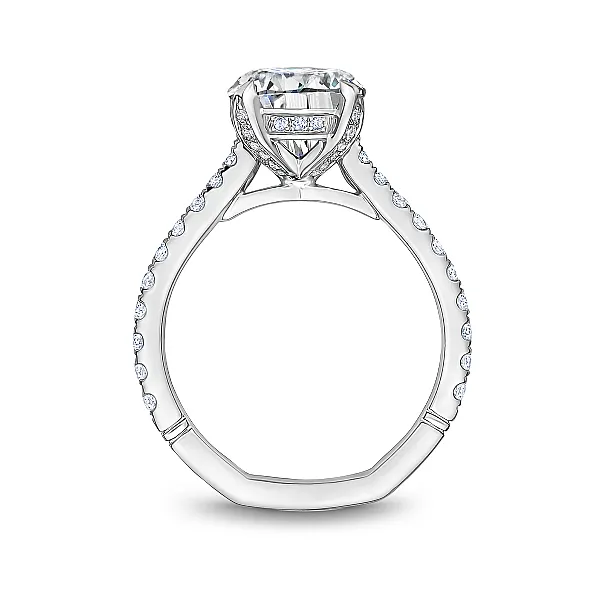 Hidden Halo Diamond Engagement Ring Image 3 Frontenac Jewellers Kingston, ON