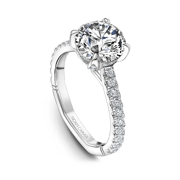 Hidden Halo Diamond Engagement Ring Frontenac Jewellers Kingston, ON