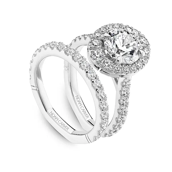 Halo Oval Diamond Engagement Ring Image 4 Frontenac Jewellers Kingston, ON