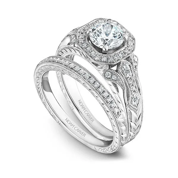 Accent Diamond Engagement Ring Image 4 Frontenac Jewellers Kingston, ON