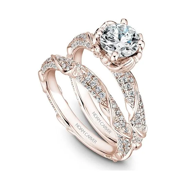 Diamond Engagement Ring With 100 Accent Stones Image 4 Frontenac Jewellers Kingston, ON