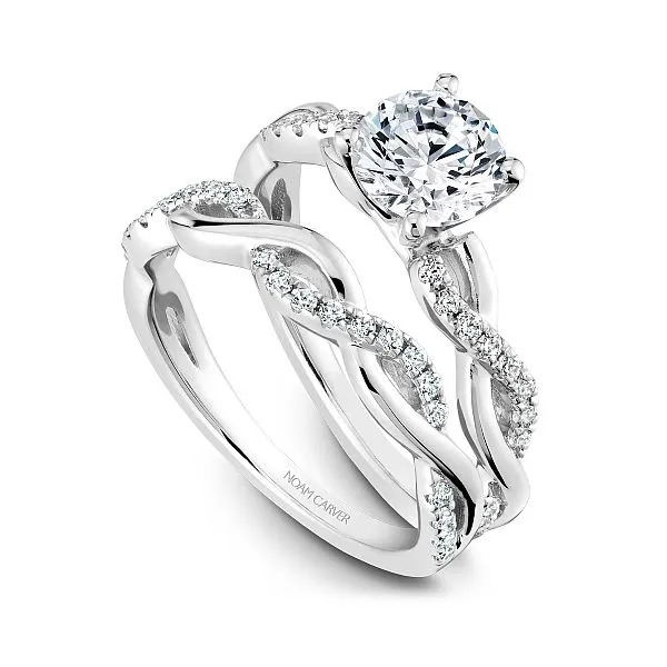 Twist Diamond Engagement Ring Image 4 Frontenac Jewellers Kingston, ON