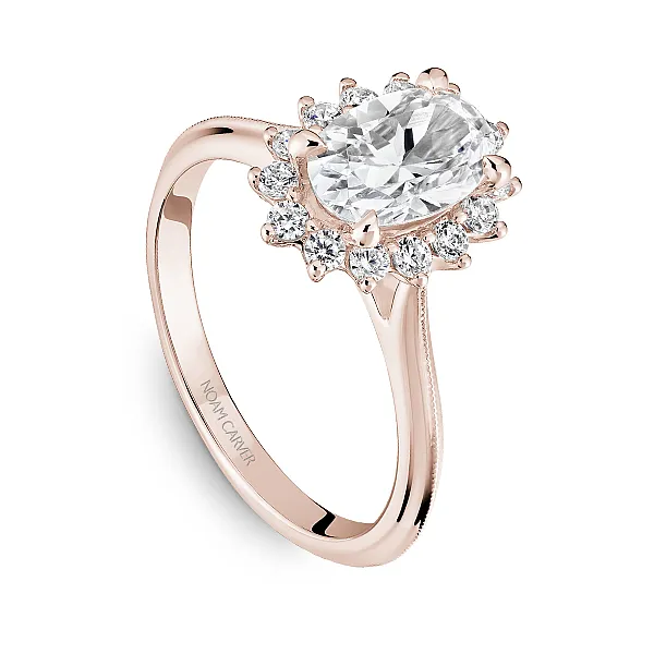 Oval Diamond Engagement Ring With Accent Stones Frontenac Jewellers Kingston, ON