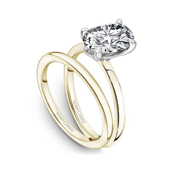 Oval Solitaire Diamond Engagement Ring Image 4 Frontenac Jewellers Kingston, ON