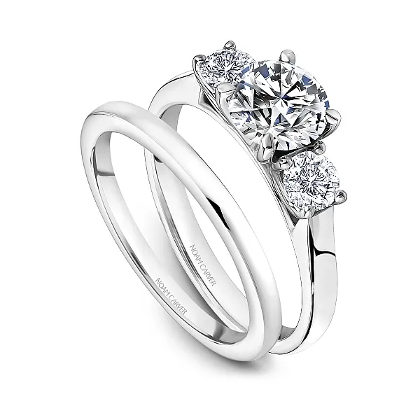 Trinity Diamond Engagement Ring Image 4 Frontenac Jewellers Kingston, ON
