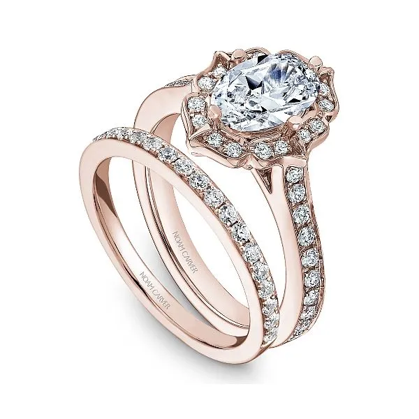 Rose Gold Diamond Engagement Ring Image 4 Frontenac Jewellers Kingston, ON