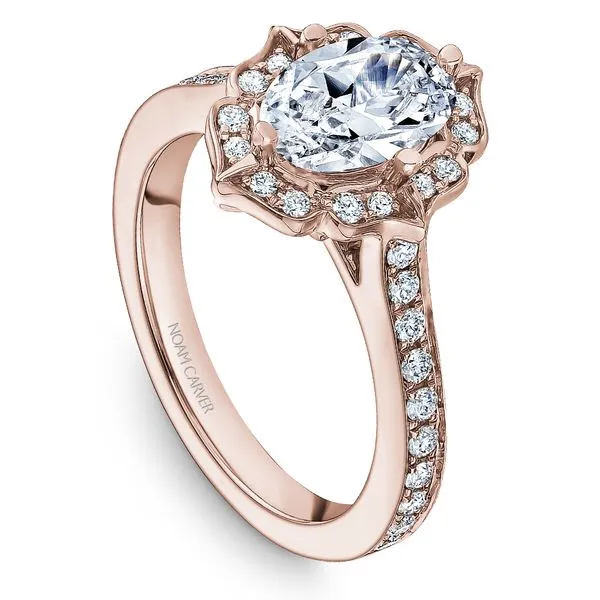 Rose Gold Diamond Engagement Ring Frontenac Jewellers Kingston, ON