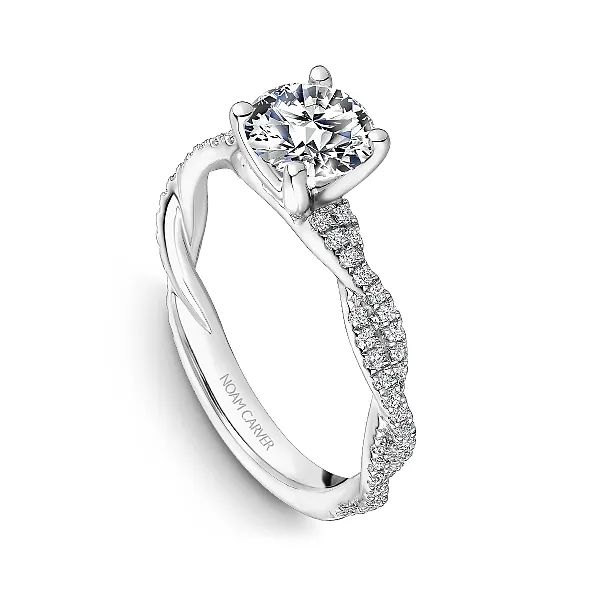Twist Diamond Engagement Ring Frontenac Jewellers Kingston, ON
