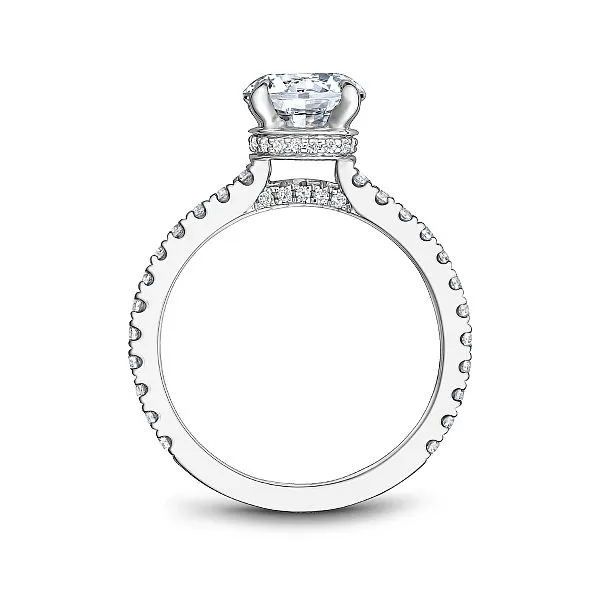 Hidden Halo Diamond Engagement Ring Image 2 Frontenac Jewellers Kingston, ON